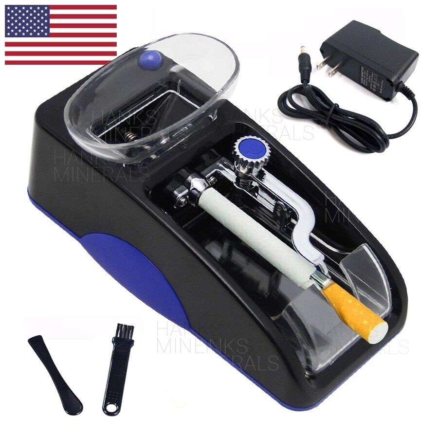 Cigarette Maker Machine Automatic Electric Rolling Roller Tobacco Injector DIY